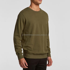 Sudaderas de algodón de alta calidad para hombre, ropa de calle, estampado ligero, nuevo estilo, ropa informal básica, Sudadera de cuello redondo mezclado - Product Image 6