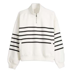 Sudadera Corta con Capucha para Mujer, con Logotipo Personalizado, 100% Algodón, Cuello Alto, para Invierno, Ecológica, Formal - Product Image 1