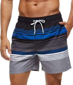 กางเกงขาสั้นออกกำลังกายสำหรับผู้ชายกางเกงฟิตเนสกางเกงขาสั้นสำหรับใส่ออกกำลังกายเล่นกีฬาเดินเขาวิ่งออกกำลังกายชายหาด - Product Image 1