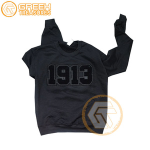Sudadera Personalizada de Algodón Delta con Logotipo Bordado de la Hermandad Sigma, Prenda Griega de Alta Calidad para Mujer - Product Image 3