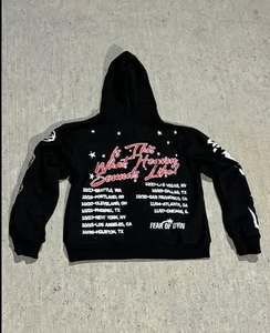 เสื้อมีฮู้ดสั่งตัด500จีเอสเอ็มมีฮู้ดซักกรดโลโก้ DTG หนาสไตล์วินเทจ - Product Image 2