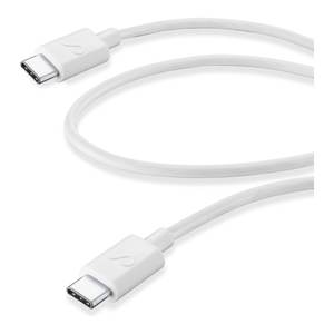Cable de Alimentación USB-C Blanco de 0.6m USBDATA06USBC2CW, Cables de Datos - Product Image 1