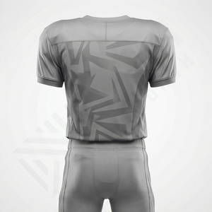 Uniforme de Fútbol Americano Personalizado de Alta Calidad, Conjunto Corto con Nombre y Número del Equipo Impresos por Sublimación, Ropa Deportiva Personalizada para Adultos - Product Image 2