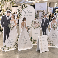 Standee grand format amovible pour mariage, découpe photo avec impression couleur pour événements, fêtes prénuptiales, personnalisable
