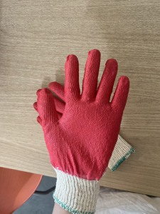 Gants de travail de sécurité enduits de caoutchouc vietnamien Anti-Cut Anti-Slip Latex Semi-Coating Coton réutilisable pour la protection des mains pour - Product Image 5