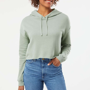 Sweat à capuche d'hiver pour femmes, intérieur en polaire chaud pour temps froid, avec impression personnalisée pour les acheteurs OEM - Product Image 4