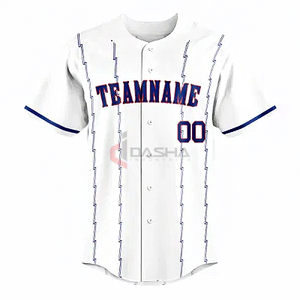 2025 ropa deportiva personalizada al por mayor, camiseta de béisbol de manga corta transpirable de alta calidad, nuevo diseño, sublimación, béisbol y softbol - Product Image 1