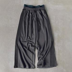 Custom <b>Men's</b> Baggy Pants Casual Wide Leg Double Waist Side Stripe Sweatpants Joggers Plus Size Streetwear Pants by Manufacturer - Product Image 3