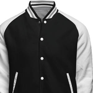 Chaquetas de Hombre con Cierre de Botones, Cosidas a Máquina, Estilo Urbano, de Poliéster, Manga Larga, Estilo Universitario, MOQ Bajo y Asequible - Product Image 2
