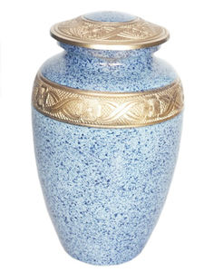 โกศพลาสติกสำหรับเผาศพโกศสีฟ้า - Product Image 6