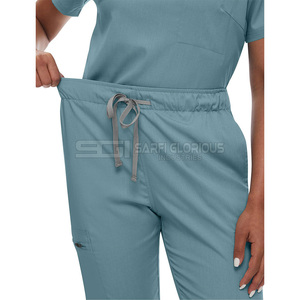 Hospital Medical Men <b>Doctor</b> Scrub Suits for Summer Men Wear Hospital Scrubs Nursing Surgical Uniforms <b>Sets</b> for Men - Product Image 3