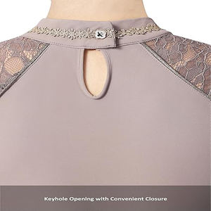 Women's <b>Short</b> <b>Sleeve</b> Equestrian Shirt with Zipper Closure Modern Riding Style - Product Image 5