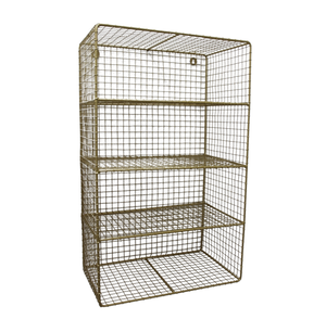 Recién llegado, cesta de frutas de artículos de hierro, cesta de almacenamiento de Color dorado para el hogar, artículos de cocina, decoración hecha a mano a granel - Product Image 1