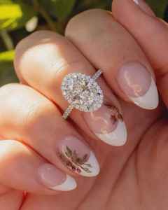 Bague de fiançailles éternelle en argent 925, classique, pour mariage, promesse, halo, couleur D, moissanite VVS, pavé, coupe ovale - Product Image 4