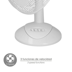Ventilatore da dessert Blanco, 45 Watt, 3 velocità. - Product Image 4
