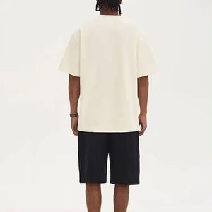 Camiseta Corta Personalizada para Hombre, de Alta Calidad, Corte Cuadrado, Informal, Talla Grande, Personaliza con el Logotipo de tu Marca - Product Image 2