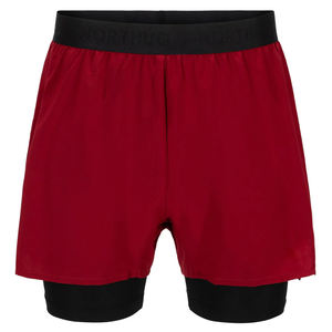 <b>Men</b> 2 in 1 Training <b>Shorts</b> <b>with</b> Inner Compression | MMA Boxing Gym Sports <b>Shorts</b> | Quick Dry Athletic <b>Shorts</b> - Product Image 1