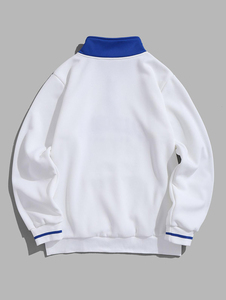 NOUVEAU Blouson universitaire vintage pour homme, coupe ample, en laine épaisse, hiver, avec logo brodé personnalisé de qualité supérieure - Product Image 5