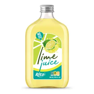 Lime Juice 345ml Garrafa De Vidro Sem Adicionado Açúcar Vietnam Produto Best Selling Alta Qualidade Vietnam Natural Suco Detox Your Body