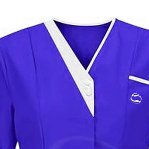 Uniformes de soins infirmiers gommages médicaux hauts à manches courtes pantalon uniforme infirmière gommage hôpital uniformes ensembles - Product Image 2