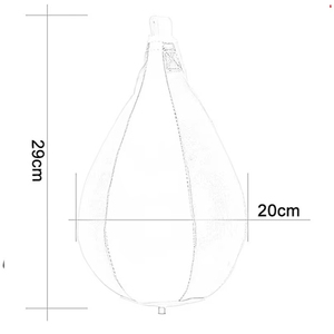 Balón de Velocidad Profesional de Primera Calidad, Equipo de Entrenamiento de Boxeo, Proveedor OEM, Balón de Velocidad de Cuero Premium - Product Image 4