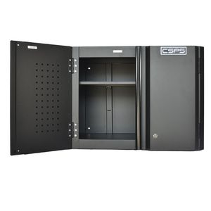 Vente en gros 61cm Armoire à outils murale en acier inoxydable 2 portes Auto Garage Stockage OEM Support pour entrepôt Boîte à outils - Product Image 3