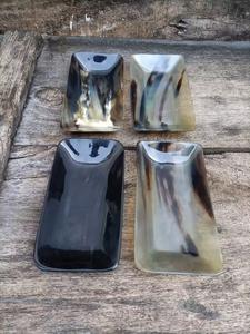 2025 nueva llegada 100% impresionante bandeja de servicio de cuerno de búfalo natural hecha por Zamzam Impex a precio mayorista - Product Image 3