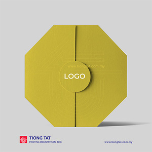 Caja de Regalo Octogonal Rígida de Cartón Personalizada con Impresión de Logotipo a Cuatro Colores para Empaque de Artesanías - Product Image 3