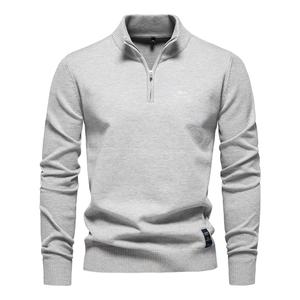 Suéter de Hombre con Cuello Polo de Manga Larga para Otoño, Talla Europea - Moderno, de Alta Calidad, Casual, Versátil y Holgado - Product Image 3