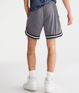 Pantalones cortos de malla de verano personalizados para hombre, pantalones cortos de baloncesto con bolsillos para exteriores, informales, antiarrugas, para gimnasio, Fitness y ejercicio de baloncesto - Product Image 6