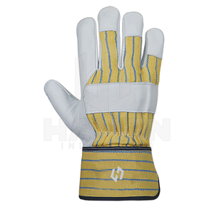 Gants de sécurité en cuir véritable personnalisés durables, imperméables et résistants aux coupures à bas prix de gros - Product Image 2