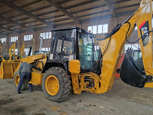 Para cargadora de dirección deslizante 416E con motor 4x4 Perkins Bomba hidráulica Parker de alta potencia de 75KW Garantía de 4 años - Product Image 4