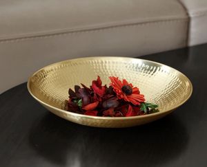 Bol en métal de qualité alimentaire pour le stockage et le service sécurisés de bonbons, fruits secs et chocolats assortis - Product Image 1