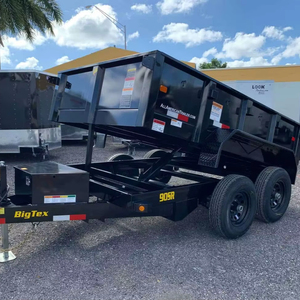 Remolque volquete de utilidad agrícola de 7X14 con eje de motor de engranaje, para tractor, Estado nuevo y usado disponible - Product Image 2