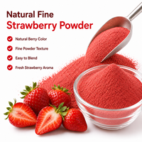 Natuurlijk Aardbeiensmaakpoeder Fruitaroma Concentraat voor Dranken Snoep Bakkerij Private Label Bulk Groothandel Leverancier