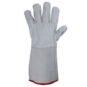 Prix bon marché gant de barbecue résistant à la chaleur gants de soudage en cuir - Product Image 2