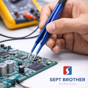 Pinzas Bipolares Médicas para Electrocirugía |   Puntas Antiadherentes |   Uso en Hospitales y Clínicas - Product Image 3