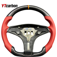 YTcarbon pour SL SLK SLR GLK R230 R171 R199 X204 AMG, véritable fibre de carbone, volant à pagaies en carbone, accessoires intérieurs de voiture