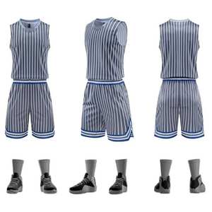 Conjunto de Uniforme de Baloncesto Profesional Personalizado con Logotipo para Hombre, Diseño de Nombre de Equipo, Impresión a Color, Uniforme de Baloncesto, Ropa de Entrenamiento - Product Image 3