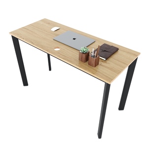 120x50cm HBOV031 <b>Computer</b> <b>Desk</b> with Melamine Coating and Oval Iron Legs - Product Image 1