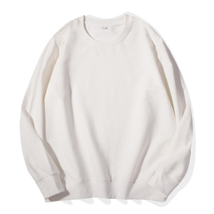 Sweat-shirt pull pour hommes en coton mélangé de qualité supérieure brodé surdimensionné Style uni Vêtements d'hiver Services ODM/OEM en vente - Product Image 1