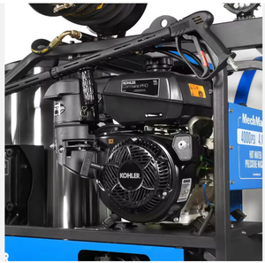 Nouvelle nettoyeuse haute pression à eau chaude 4000 PSI 4 GPM avec moteur à démarrage électrique, montée sur châssis avec réservoir de 175 gallons HPW40KT - Product Image 3