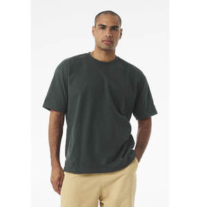 เสื้อยืดสำหรับผู้ชายเสื้อยืดผ้าฝ้ายสีเขียวพิมพ์ลายตัวอักษรแนวสตรีทแวร์สำหรับ100% แฟชั่นใหม่ฤดูร้อน - Product Image 2