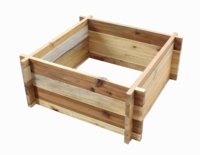 Bac à jardin surélevé en bois d'acacia de haute qualité, fabriqué au Vietnam, pour jardin, serre, facile à assembler, respectueux de l'environnement