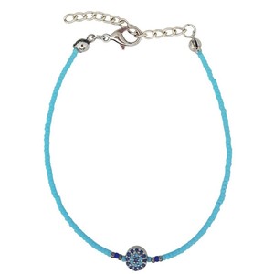 Bracelet en perles de style œil maléfique - Product Image 2