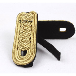 Vente de haute qualité épaulettes uniformes personnalisées épaulettes uniformes de cérémonie épaulettes accessoires de rang uniforme - Product Image 5