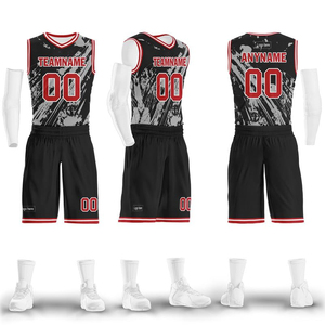 Ropa de Baloncesto Sublimada, Camiseta de Diseño Moderno para Hombre, Uniforme de Baloncesto Personalizado con Logotipo, Servicio OEM - Product Image 1