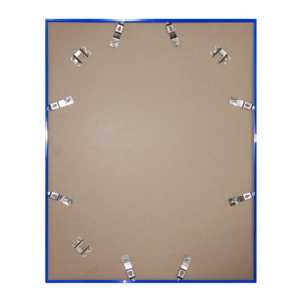 Cadre de peinture bleu 40 x 50 cm, cadre pour affiche - Product Image 2