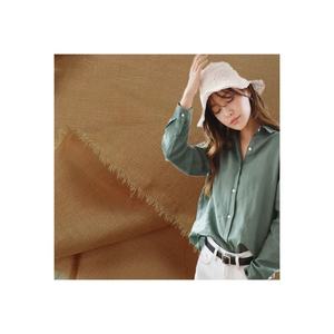 Ropa de estilo liso con estampado personalizado de tela teñida Jacquard de lino polivinílico 100% para camisas, vestidos y pantalones - Product Image 1