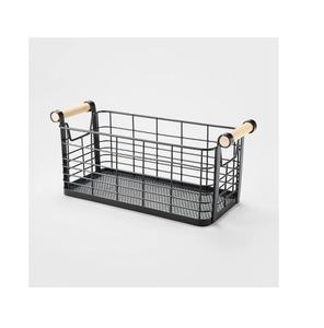 Nouvel arrivage de paniers à seau en fer Rangement et organisation de la maison Grand panier de rangement pour accessoires de chambre intérieure - Product Image 6